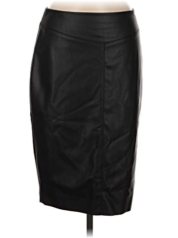 Karen Millen Faux Leather Skirt (view 1)