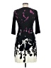 DM Donna Morgan Graphic Black Cocktail Dress Size 4 - photo 2