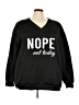 Unbranded 100% Polyester Black Sweatshirt Size 4X - photo 1