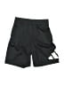 Adidas 100% Polyester Graphic Black Athletic Shorts Size 8 - photo 1