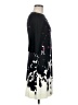 DM Donna Morgan Graphic Black Cocktail Dress Size 4 - photo 4