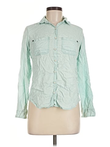 Rubbish Long Sleeve Button-Down Shirt (view 1)
