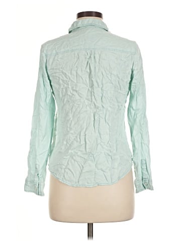 Rubbish Long Sleeve Button-Down Shirt (view 2)