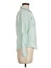 Rubbish 100% Rayon Green Long Sleeve Button-Down Shirt Size S - photo 4