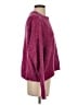 Aqua 100% Polyester Solid Pink Pullover Sweater Size S - photo 4