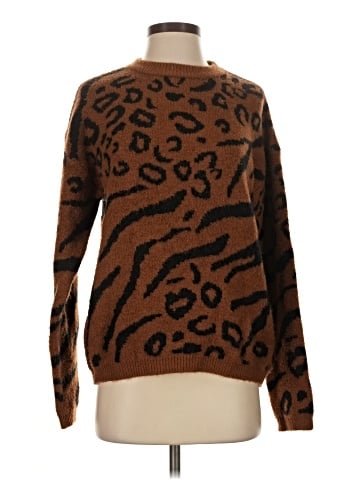 Line & Dot Pullover Sweater (view 1)