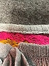 Mine 100% Acrylic Stripes Pink Gray Pullover Sweater Size XL (estimated) - photo 7