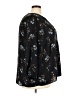 T Tahari 100% Polyester Floral Black 3/4 Sleeve Blouse Size 3X - photo 4