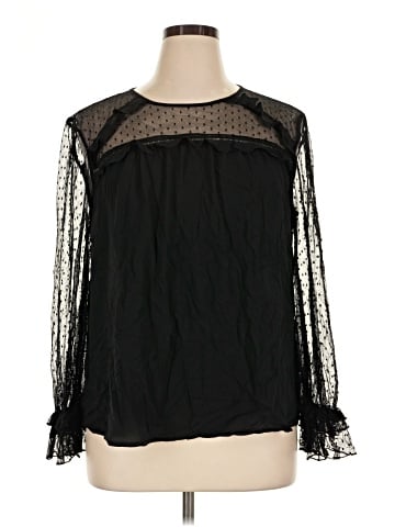 Ann Taylor LOFT Long Sleeve Blouse (view 1)