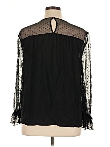 Ann Taylor LOFT Long Sleeve Blouse (view 2)