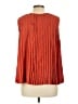 Vince. 100% Polyester Orange Sleeveless Blouse Size L - photo 2