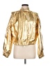 MNG 100% Cotton Metallic Gold Jacket Size M - photo 1