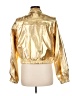 MNG 100% Cotton Metallic Gold Jacket Size M - photo 2