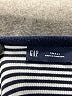 Gap Stripes Gray Casual Dress Size S - photo 7