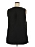 Torrid 100% Polyester Black Sleeveless Blouse Size 2X Plus (2) - photo 2