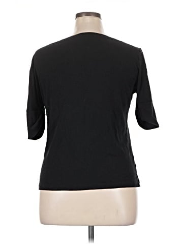 Lauren by Ralph Lauren 3/4 Sleeve T-Shirt (view 2)