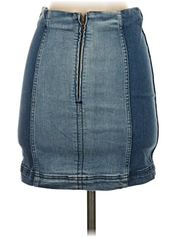 Free People Denim Skirt (view 2)