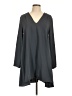 Astr 100% Polyester Gray Casual Dress Size L - photo 1