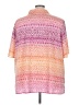 Catherines Print Pink 3/4 Sleeve Blouse Size 4X - photo 2