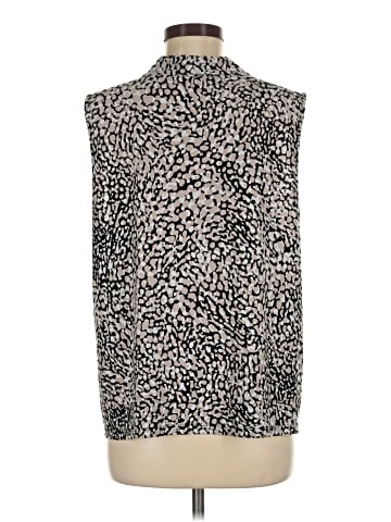 Calvin Klein Sleeveless Button-Down Shirt (view 2)