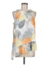 DKNYC 100% Polyester Orange Sleeveless Blouse Size M - photo 1