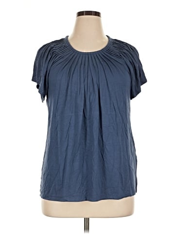 Style&Co Short Sleeve Blouse (view 1)