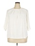 Unbranded 100% Polyester Ivory 3/4 Sleeve Blouse Size XXL - photo 1