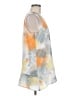 DKNYC 100% Polyester Orange Sleeveless Blouse Size M - photo 4