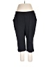 Lands' End 100% Cotton Solid Black Active Pants Size 1X - photo 1