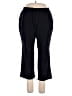 Lands' End 100% Cotton Black Active Pants Size XL (petite) - photo 1