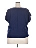 Old Navy 100% Cotton Blue Short Sleeve Top Size XXL - photo 2