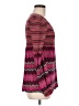 Style&Co Chevron-herringbone Pink Pullover Sweater Size M - photo 4