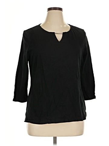 Karen Scott 3/4 Sleeve T-Shirt (view 1)