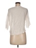 Elan 100% Rayon Ivory 3/4 Sleeve Blouse Size M - photo 2