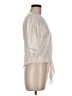 Elan 100% Rayon Ivory 3/4 Sleeve Blouse Size M - photo 4