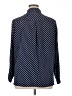 Susan Graver Polka Dots Blue Long Sleeve Blouse Size 16 - photo 2