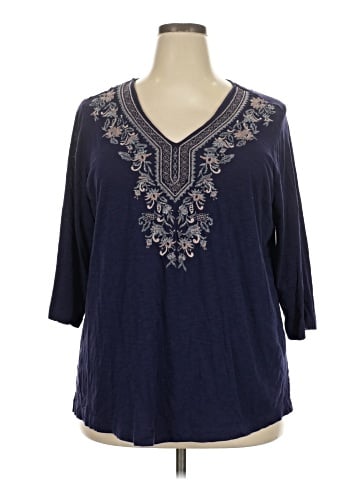 J.Jill 3/4 Sleeve Top (view 1)