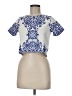 Sheinside Blue Short Sleeve Blouse Size M - photo 1