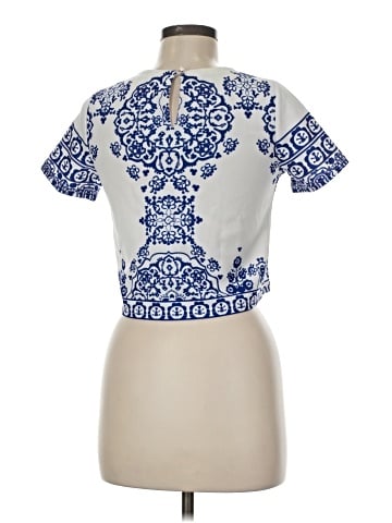 Sheinside Short Sleeve Blouse (view 2)