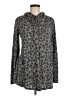 Lucky Brand Animal Print Gray Cardigan Size XS - photo 1