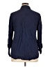 MICHAEL Michael Kors 100% Viscose Blue Long Sleeve Button-Down Shirt Size XL - photo 2