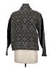 Chico's Design 100% Cotton Print Gray Jacket Size Med (1) - photo 2