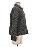 Chico's Design 100% Cotton Print Gray Jacket Size Med (1) - photo 4