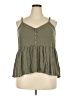 Torrid Green Sleeveless Blouse Size 2X Plus (2) - photo 1