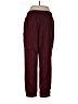 Love 100% Polyester Burgundy Casual Pants Size L - photo 2