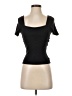 Lulus Black Short Sleeve Top Size S - photo 1