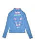 Ivivva Graphic Blue Track Jacket Size 12 - photo 1