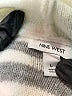 Nine West Stripes Silver Pullover Sweater Size L - photo 7