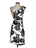 B. Darlin Graphic Silver Cocktail Dress Size 5 - 6 - photo 2