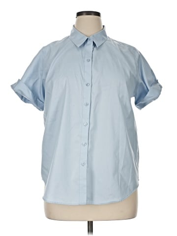 Coldwater Creek Short Sleeve Blouse (view 1)